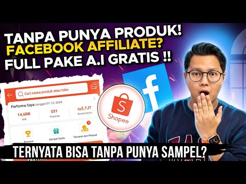 TANPA PUNYA PRODUK, CARA FULL PAKE A.I BIKIN REELS FACEBOOK AFFILIATE GRATIS !