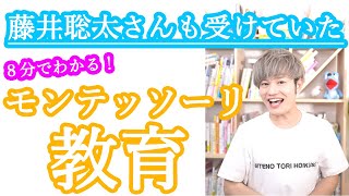 【8分でわかる】将棋の藤井聡太さんも受けていた「モンテッソーリ教育」