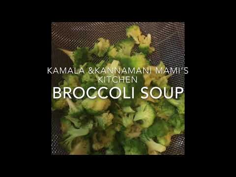 Broccoli clear soup | Easy soup recipe