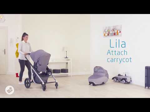 Maxi-Cosi l Lila pushchair l How to attach the carrycot