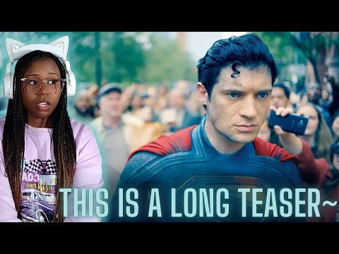 This Is A Long Teaser~ - Superman Official Teaser Trailer Reaction