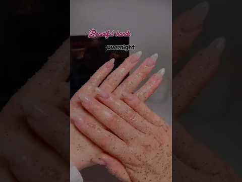 Get fair hand easily at home | very easy manicure, remove suntan #shorts #youtube #manicure #diy