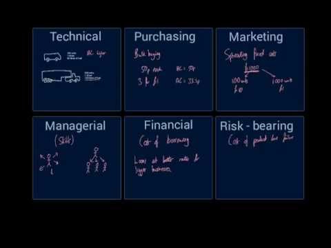 Economies of Scale - AS Economics