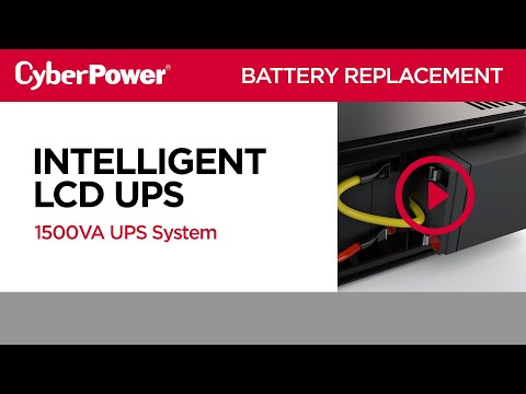 CyberPower Intelligent LCD 1500VA UPS Replacement Battery Video