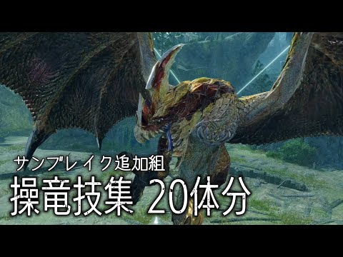 操竜技集 (サンブレイク追加組 20体分)