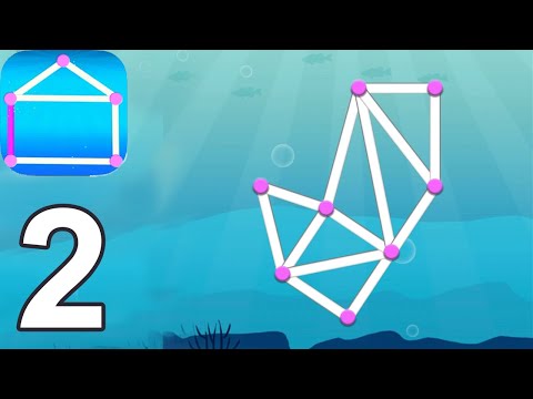 One line only : dot to dot Red Levels 21 -  41 Gameplay Walkthrough Video (iOS Android)