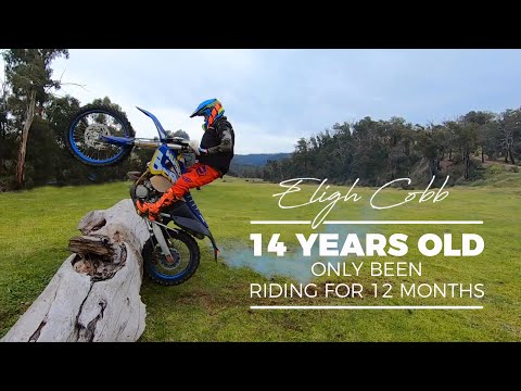 Introducing Eligh Cobb a 14 year old Enduro Rider with big dreams.