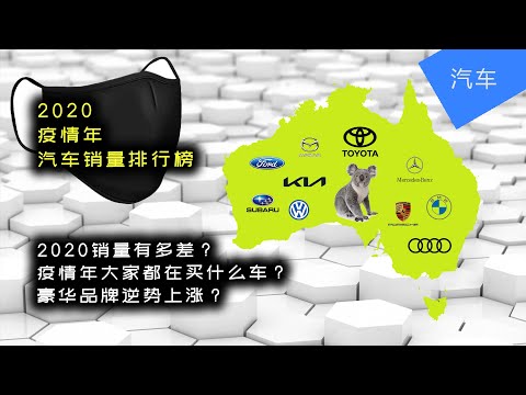 2020疫情年汽车销量排行榜 | 疫情时大家都在买什么车? | 豪华车销量不降反升? | Jesse 杰西不卡