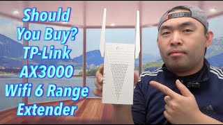 Transform your internet connection with TP-Link AX3000 Wifi 6 Range Extender