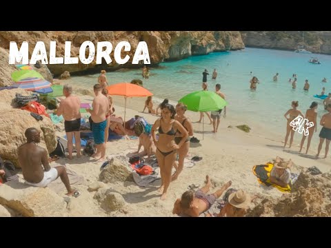 Beach walk | Mallorca | Calo Des Moro #beach #travel #spain