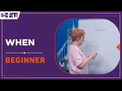 Let's Start English 69 - Lesson 10 / "When"