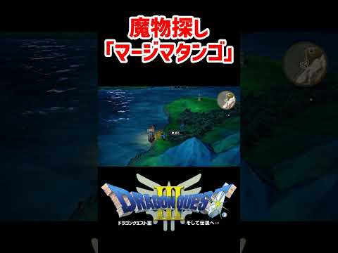 夜限定！隠し魔物「マージマタンゴ」の場所（ポルトガ南）【ドラクエ3リメイク】ドラゴンクエスト3 HD-2Dリメイク はぐれモンスター