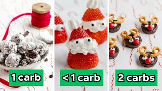 EASY Keto Christmas Treats in under 15 MINUTES