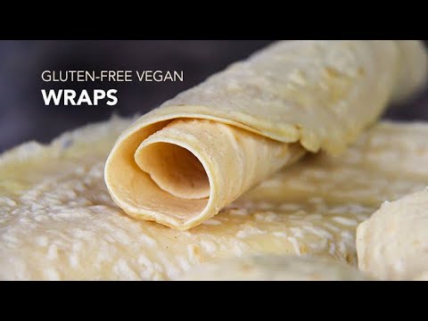 Easy Gluten Free Vegan Wraps That Wrap Really Well