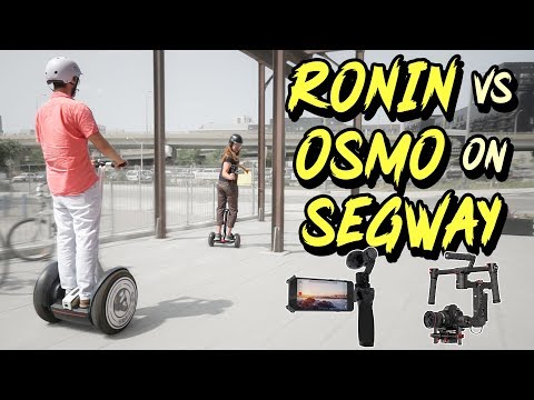 Osmo vs Ronin - Segway Gimbal Challenge