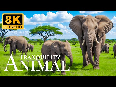 Animal Tranquility 8K ULTRA HD - Mystical Forest With Many Unique Animals