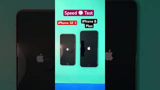 iPhone SE 3 vs iPhone 8 Plus Speed Test #iphonese3 #iphone8plus #speed #test