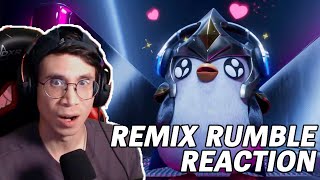 NEW TFT SONG! - REACTION to REMIX RUMBLE by STEVE AOKI | League of Legends