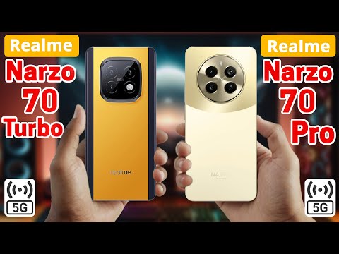 Realme Narzo 70 Turbo Vs Realme Narzo 70 Pro | Specs Comparison || Which One's Better?