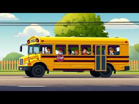 Hey Bus Sensory! - The Wheels on the Bus Adventure: Kids Song & Fun Cartoon Sensory 🌈