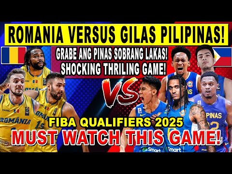 GILAS PILIPINAS vs ROMANIA - Brownlee Shocking Pass to Clarkson! FIBA 2k