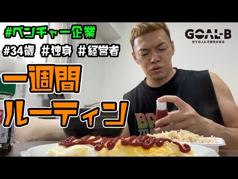 引越しした34歳経営者の一週間ルーティン【GOAL-B】【スパルタンレース】