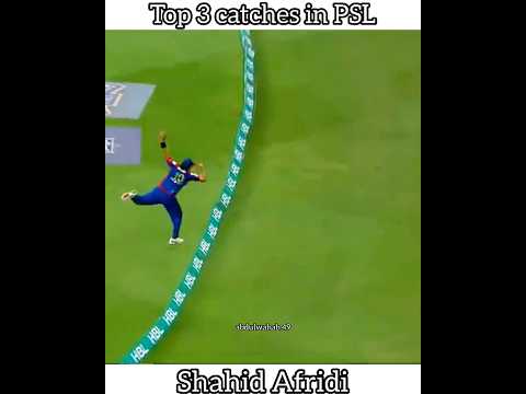 Best Catches of HBL PSL History//Shahid Afridi Catch in History of Cricket// Amazing Catch/2023