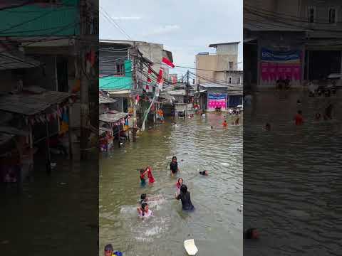 #banjirrob #muaraangke #perikananmuaraangke #banjir #airlaut