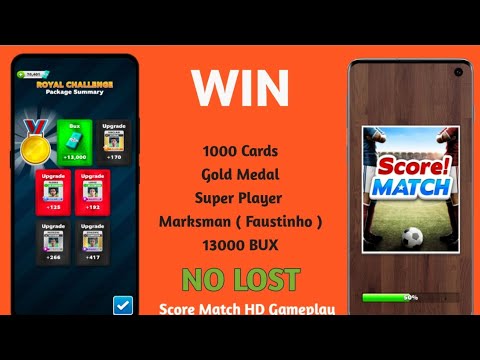 Win Royal Challenge Events league Gold Medal 🏅| Score Match HD Gameplay