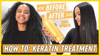 HOW TO: do a keratin treatment at home ✨2024 update✨ Everything you need to know & application tips