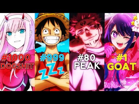 TOP 100 ANIME OPENINGS OF ALL TIME (COMPLETELY BASED)