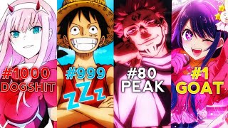 TOP 100 ANIME OPENINGS OF ALL TIME (COMPLETELY BASED)