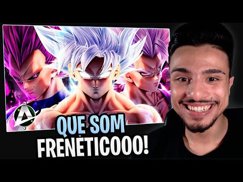 REACT Evolução (DBS) | Goku, Vegeta e Gohan | AniRap | Feat: Okabe, Ishida e Shooter [Ragindo]