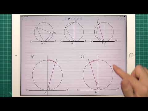 接弦定理 【中学校数学の授業】