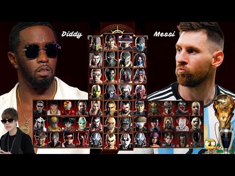 Mortal Kombat 9 - DIDDY & MESSI - Expert Tag Ladder - Gameplay @(1080p) - 60ᶠᵖˢ ✔