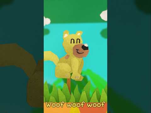 Animal Sounds! 🐶🐾| Kunda & Friends #nurseryrhymes #kidssongs #shorts