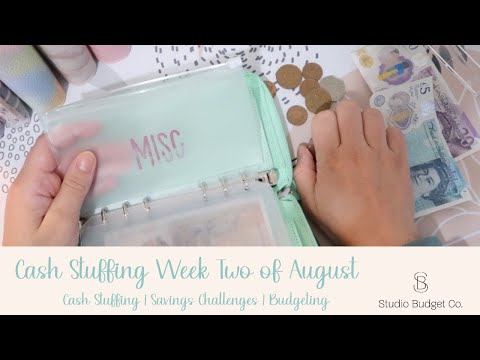 What Did We Spend This Week & Stuffing For Week Two of August | Uk Cash Stuffer