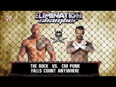 The "Rock" vs CM Punk | Extreme Rules | Elimination Chamber PPV event