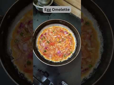 Egg omelette recipe | Easy and tasty recipe #tastyfood #spicyfood #shorts #cooking #ytshorts #viral