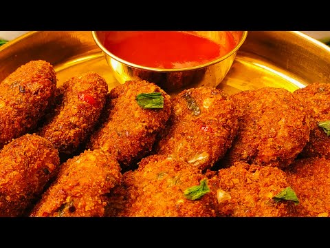 घर पर बनाये रेस्टोरेंट जैसे पत्ता गोभी के कबाब | Veg Kabab Recipe | Patta Gobhi ke Kabab