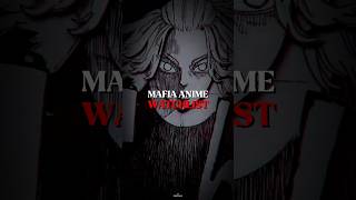 Mafia Anime Watchlist 😈 - #shorts #anime