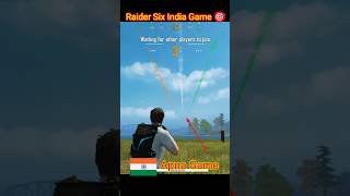 Raider six Battle Royale - Made In India 🇮🇳 #raidersix #gameplay