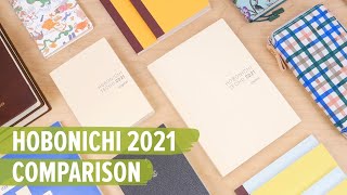 Hobonichi 2021 Comparison: Cousin, Weeks, & More!