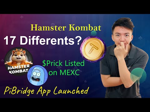 Hamster Kombat Update Today | Pi Bridge Tap-To-Mine Launched | Prick Mining Listed on MEXC | Tapswap