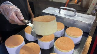 The Most Popular Japanese Fluffy Souffle Pancake in Indonesia - Asian Street Food