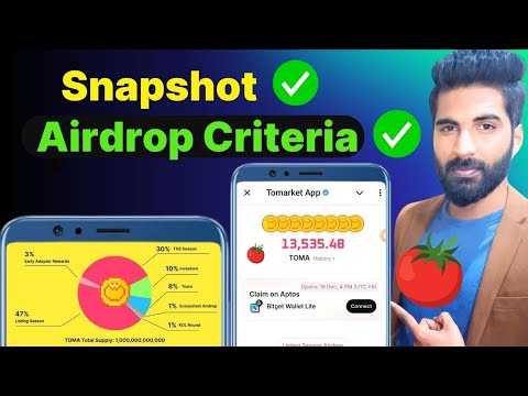 Tomarket Eligibility Criteria | Snapshot Date | Tomarket Airdrop Listing Date | Token price