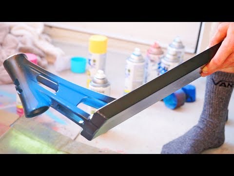 Painting Custom Pro Scooters *Our Best One YET!*