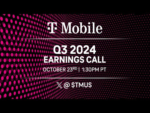 T-Mobile Q3 2024 Earnings Call Livestream