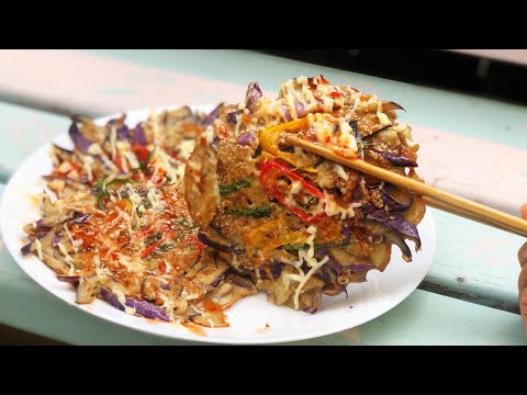 茄饼 Eggplant Pancakes /なすのパンケーキ/가지 팬케이크/فطائر الباذنجان