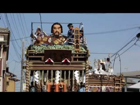 2014八坂神社祇園祭 山車10台整列写真